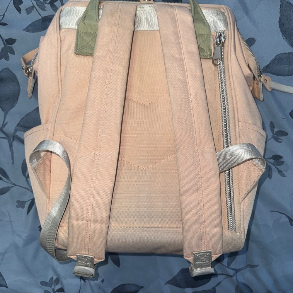 Pink Colorblock Backpack/Daypack - Picture 7 of 8